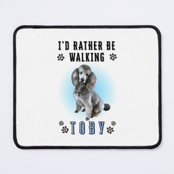 Item preview, Personalized - I'd Rather Be Walking Toby - Pawprints designed and sold by livingjoyfully.