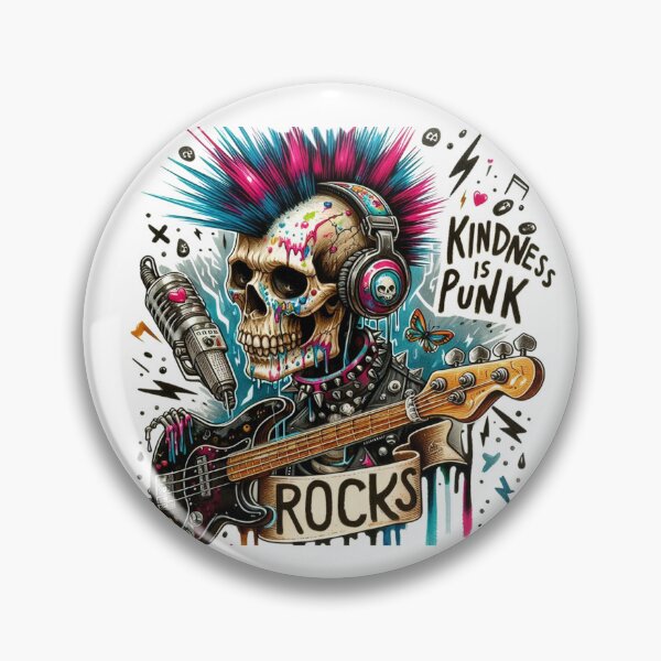 Item preview, Kindness Is Punk Rock designed and sold by maximinano100k.