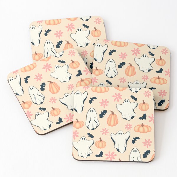 Item preview, Whimsical Ghost Garden – Spooky Meets Sweet Fall Vibes designed and sold by JVCreative.