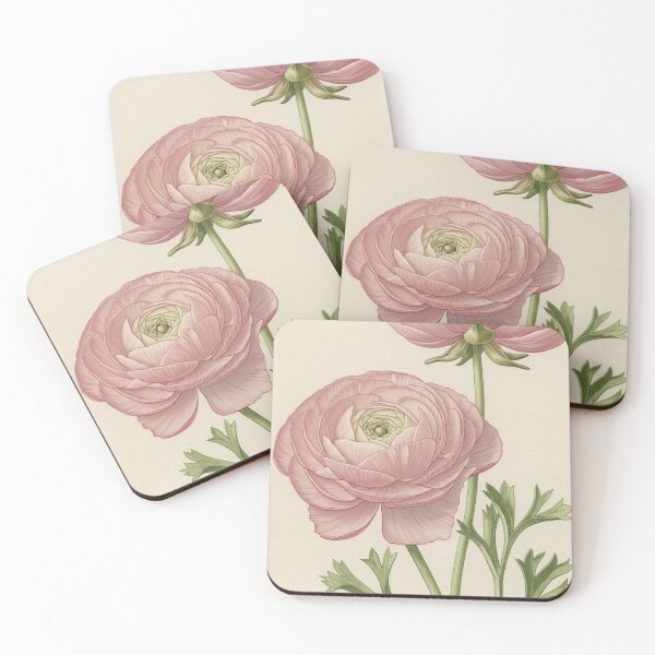 Item preview, Whispers of Ranunculus – Soft Petal Symphony designed and sold by Pasteltone.
