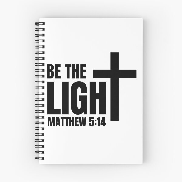 Item preview, Be the Light | Inspirational Christian Quote | Faith-Based Bible Verse Design designed and sold by highflycrafts.