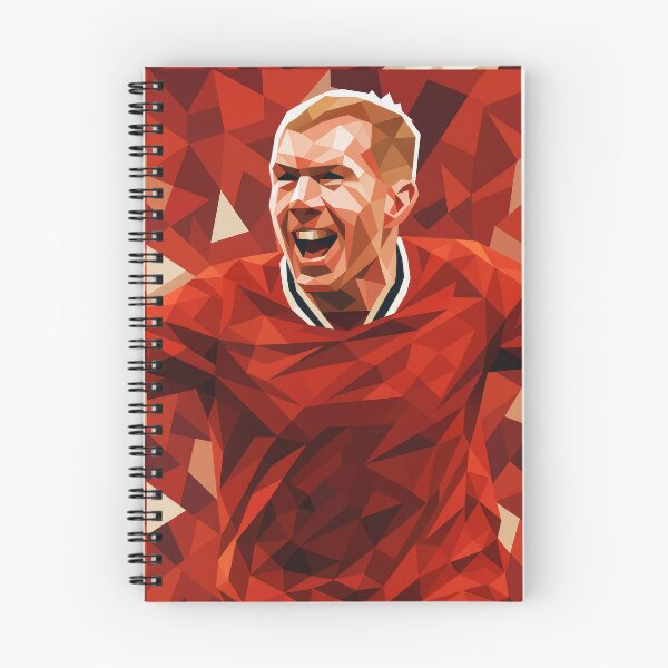 Item preview, Paul Scholes Football Legend Low Poly Vector Art designed and sold by kakarikihill.