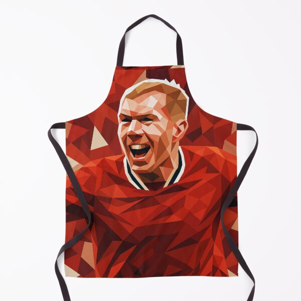Item preview, Paul Scholes Football Legend Low Poly Vector Art designed and sold by kakarikihill.