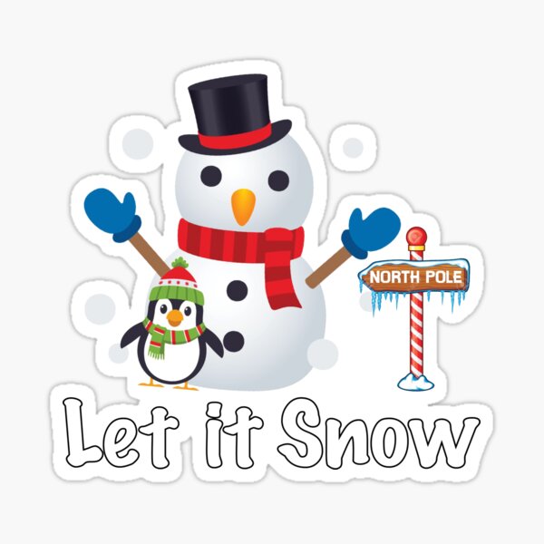 Item preview, Let it snow designed and sold by FriedyArt.