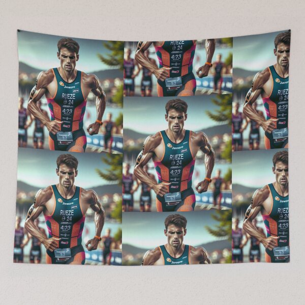 Item preview, "PACE. POWER. PURPOSE – Triathlete Grind Mode" designed and sold by Triathlongram.