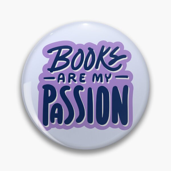 Item preview, books are my passion designed and sold by Neadoodles.
