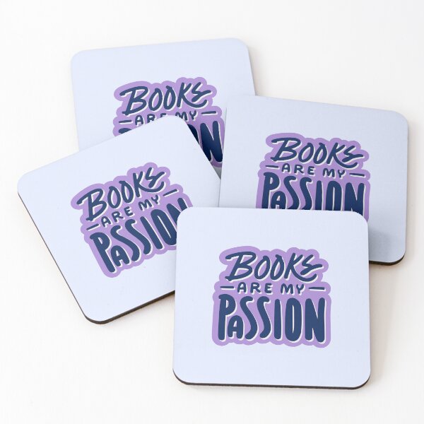 Item preview, books are my passion designed and sold by Neadoodles.