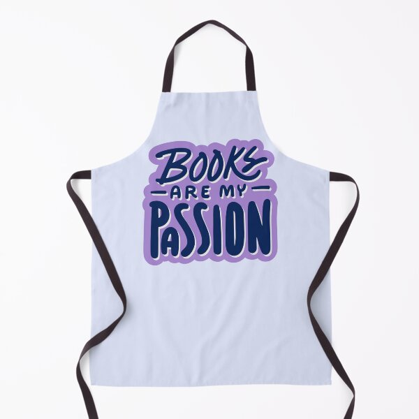 Item preview, books are my passion designed and sold by Neadoodles.