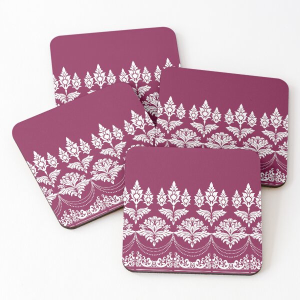Item preview, Damask Border: Thai-Inspired Flourish designed and sold by DesignByNui.