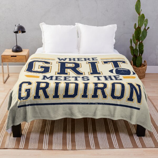 Item preview, College Poster: Where Grit Meets the Gridiron designed and sold by VarsityVibes.