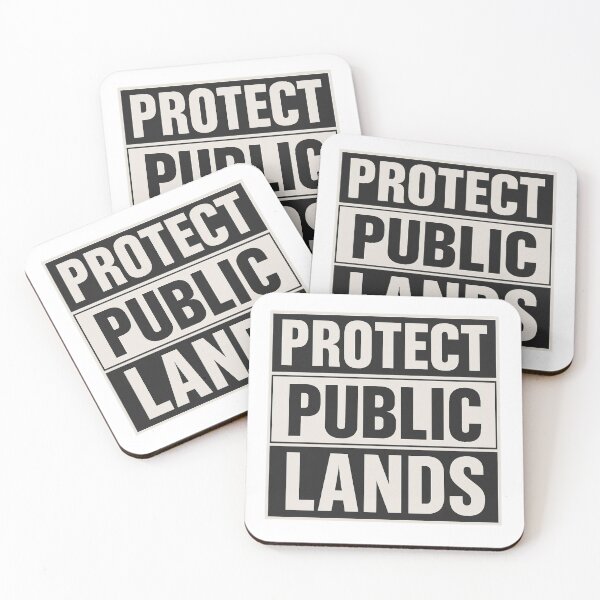 Item preview, Protect Public Lands – Bold Environmental Statement designed and sold by Free Soul Designs.