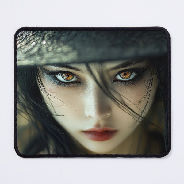 Item preview, Mystic Eyes Under Shadowed Hat designed and sold by SahulArtGallery.