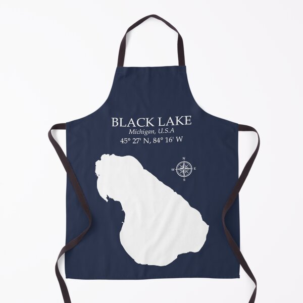Item preview, Black Lake Michigan Memories - Northern Michigan Lake Life designed and sold by Chilly Lizard.
