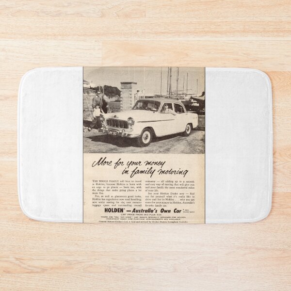 Item preview, 1957 FE Holden Classic Car Vintage Advertisement - Retro Australian Automotive Art designed and sold by taspaul.