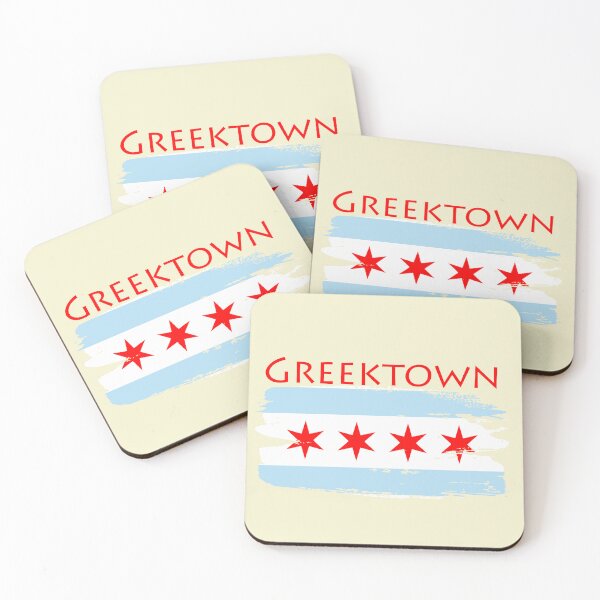 Item preview, Greektown Chicago designed and sold by ChicagoTees.