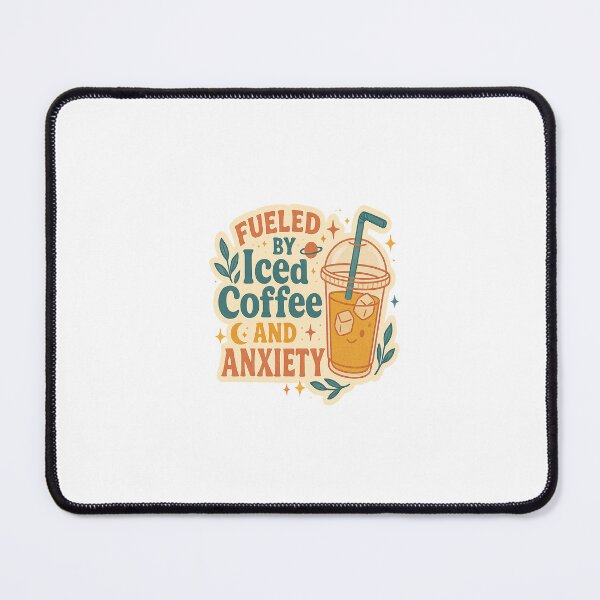 Item preview, Iced Coffee and Anxiety designed and sold by B.Jax0919.