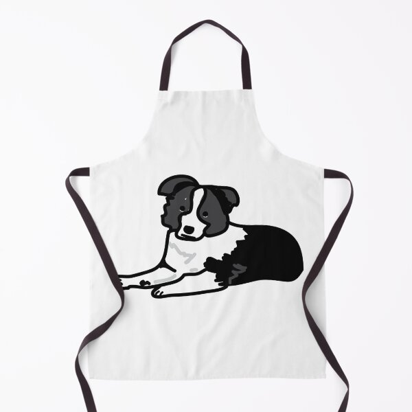 Item preview, Border collie cute black and white designed and sold by fluffyfamcraft.