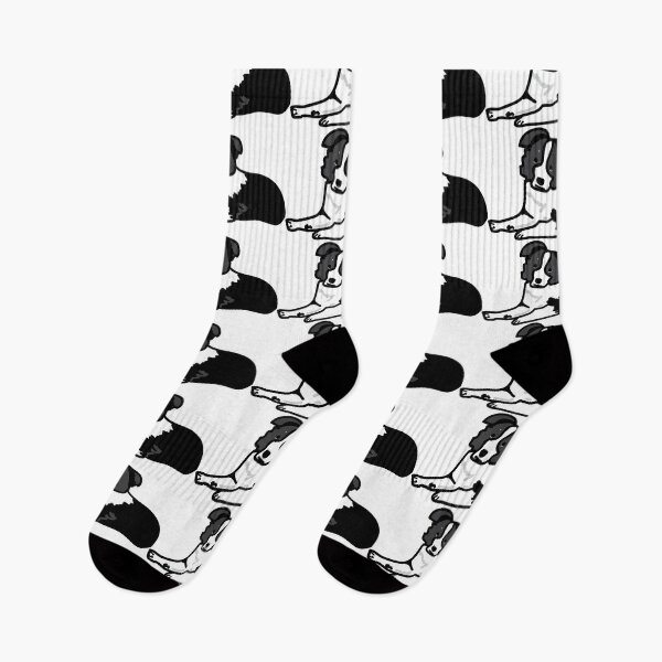 Item preview, Border collie cute black and white designed and sold by fluffyfamcraft.