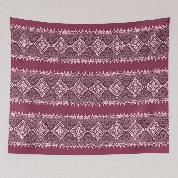 Item preview, Regal Damask: A Tapestry of Thai Elegance designed and sold by DesignByNui.