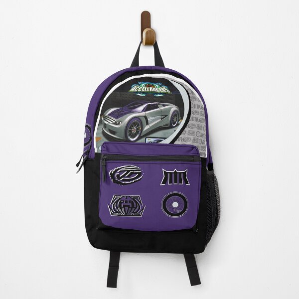 Item preview, Acceleracers Nitrium Silencerz Backpack designed and sold by TekuDreams.