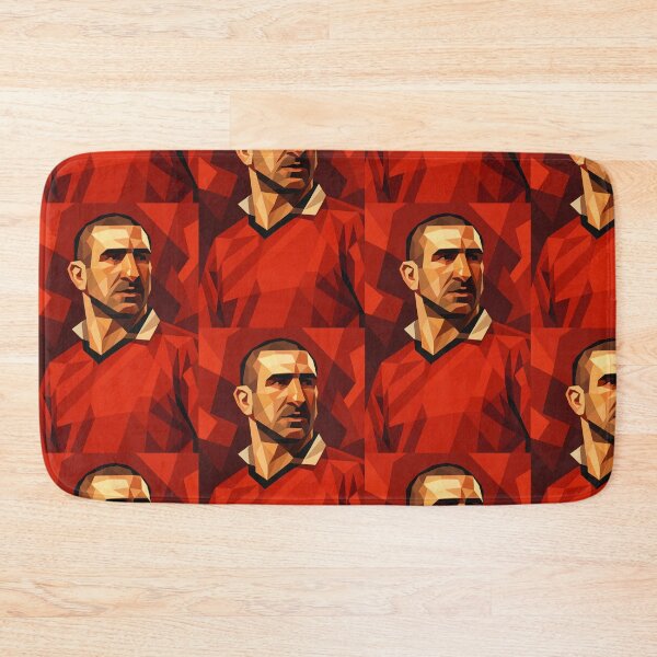 Item preview, Eric Cantona Football Legend Low Poly Vector Art designed and sold by kakarikihill.