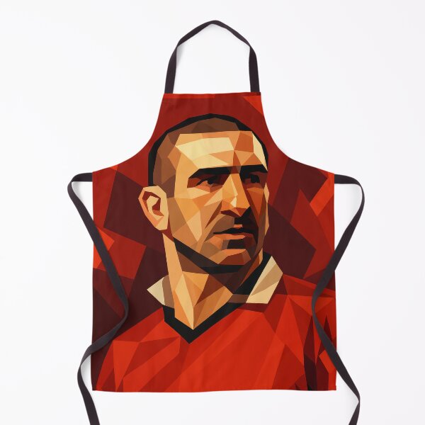 Item preview, Eric Cantona Football Legend Low Poly Vector Art designed and sold by kakarikihill.