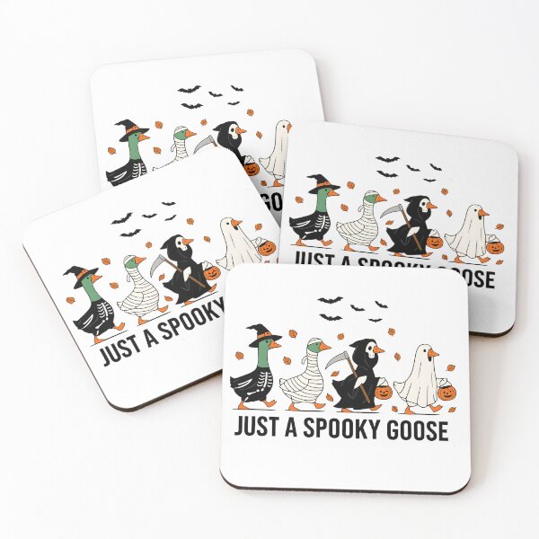 Item preview, Just a Spooky Goose Halloween Shirt | Funny Trick or Treat Goose Parade Tee designed and sold by Swagosity.
