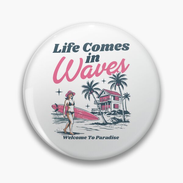 Item preview, Life Come in Waves designed and sold by JakeT84.