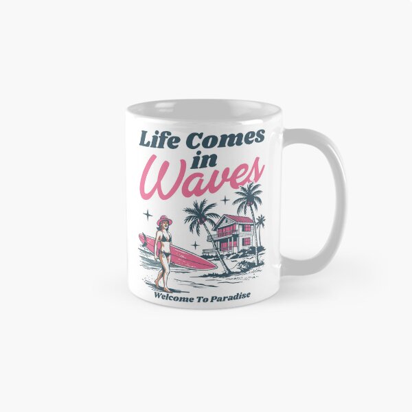 Item preview, Life Come in Waves designed and sold by JakeT84.