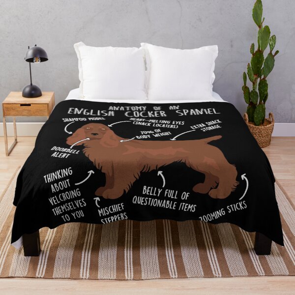 Item preview, Liver English Cocker Spaniel Dog Anatomy designed and sold by Clara Hollins.