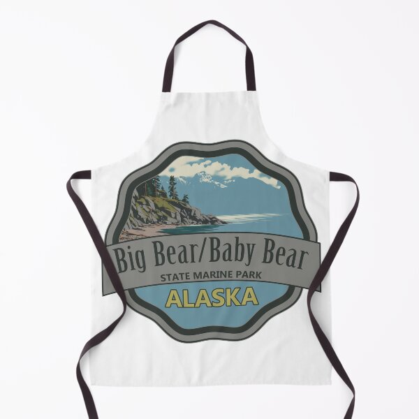 Item preview, Big Bear/Baby Bear State Marine Park, Alaska designed and sold by Wanderful-roads.
