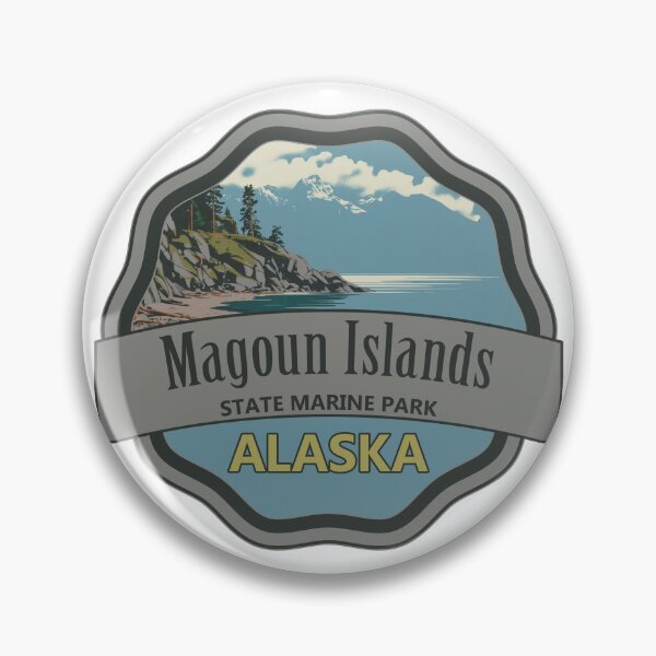 Item preview, Magoun Islands State Marine Park, Alaska designed and sold by Wanderful-roads.