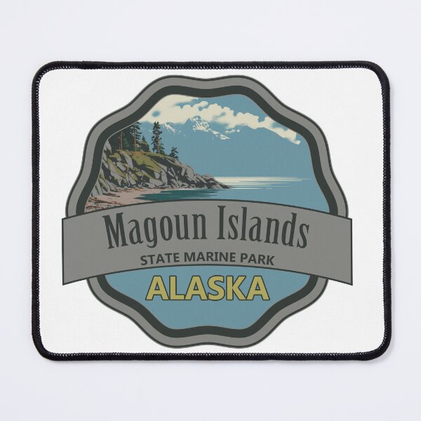 Item preview, Magoun Islands State Marine Park, Alaska designed and sold by Wanderful-roads.