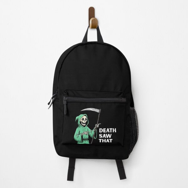 Item preview, The Grim Reaper Saw Him – Skull Meme designed and sold by TheSkullRoom.
