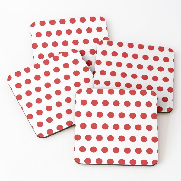 Item preview, Polka Dot (White/Red) designed and sold by IKDG.