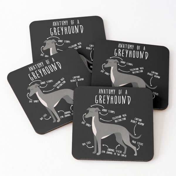 Item preview, Greyhound Dog Anatomy designed and sold by Clara Hollins.