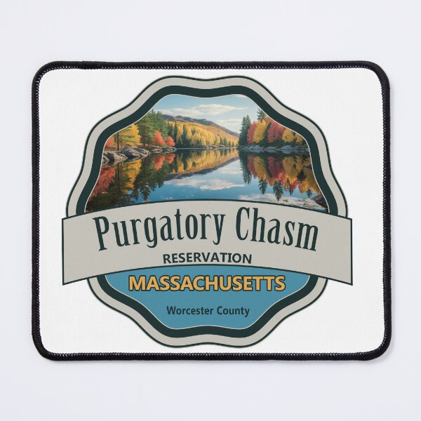 Item preview, Purgatory Chasm State Reservation, Worcester County, Massachusetts designed and sold by Wanderful-roads.