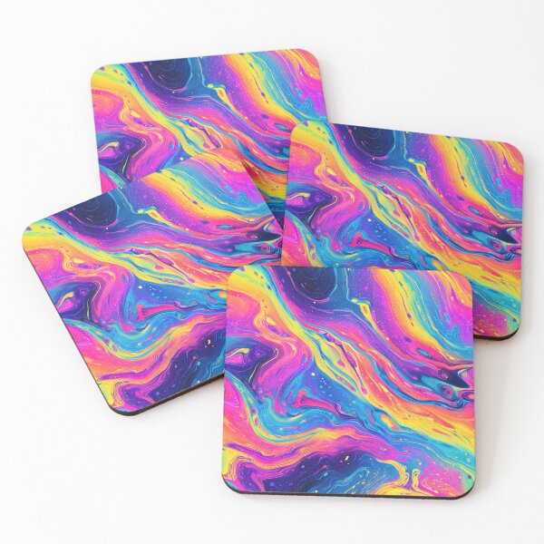 Item preview, Cosmic Melt – Ultra Vibrant Psychedelic Swirl designed and sold by RottingDreams.