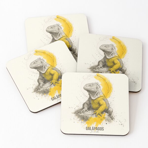 Item preview, Galápagos Iguana – Ecuador Wildlife Art designed and sold by AtuqStudio.