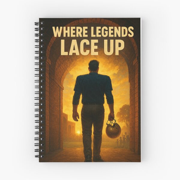 Item preview, College Poster: Where Legends Lace Up designed and sold by VarsityVibes.
