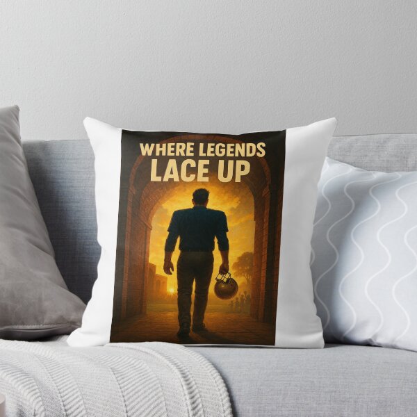 Item preview, College Poster: Where Legends Lace Up designed and sold by VarsityVibes.