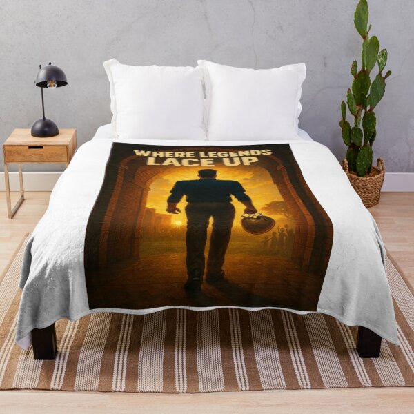 Item preview, College Poster: Where Legends Lace Up designed and sold by VarsityVibes.