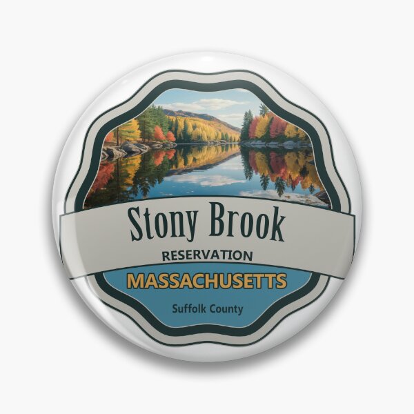 Item preview, Stony Brook Reservation, Suffolk County, Massachusetts designed and sold by Wanderful-roads.
