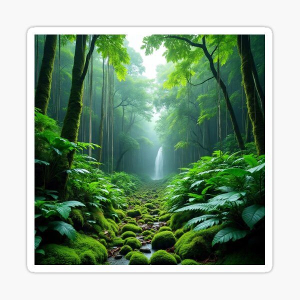 Item preview, Rainforest  designed and sold by AwesomeDigiShop.