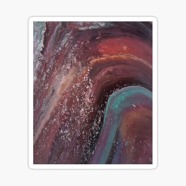 Agate Waterfall Sticker