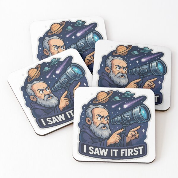Item preview, I Saw It First – Funny Galileo Space Design designed and sold by Cheerioza.