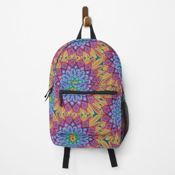 Item preview, Psychedelic Flower Mandala by Soozie Wray designed and sold by Soozie Wray.