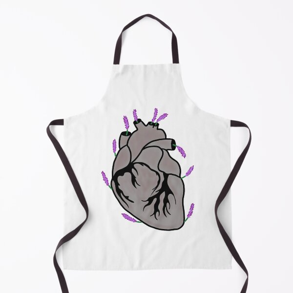 Item preview, Human heart and lavenders designed and sold by Bugbotherer30.