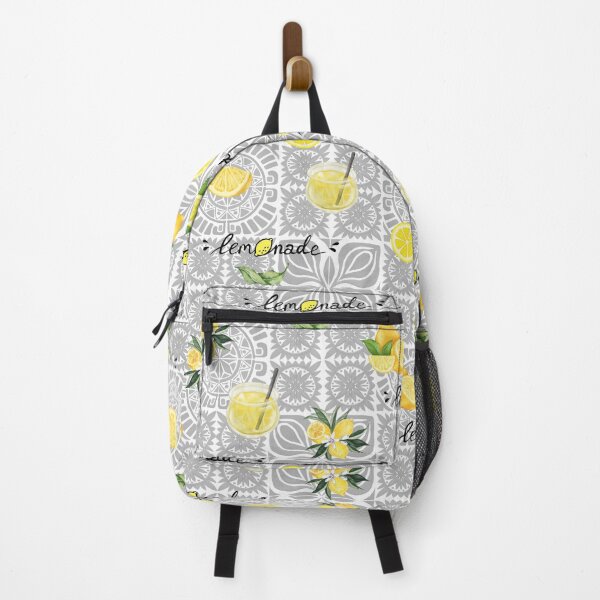 Item preview, Lemons Pattern on a Grey Tile Design designed and sold by AlinaSCorner.