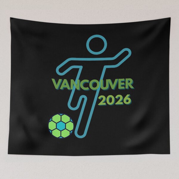 Item preview, Vancouver soccer 2026 t-shirt designed and sold by XDivineTees.